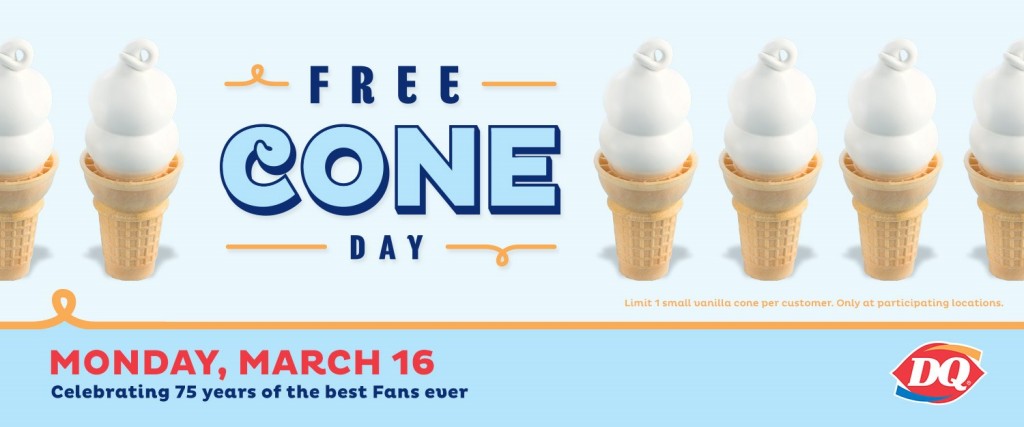 dq free cone day